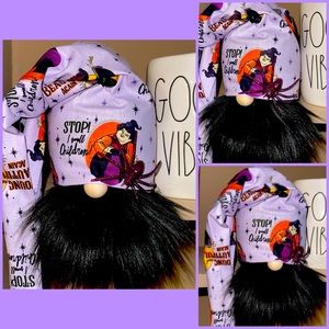 👻 Handmade Hocus Pocus With Halloween Gnome 🖤